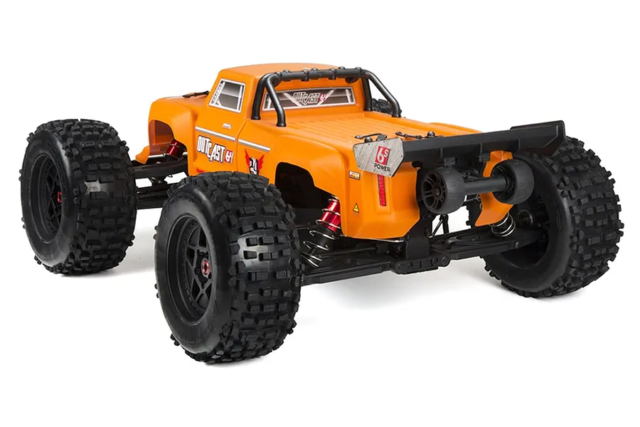 ARRMA Outcast BLX RC Truggy Electric Brushless 1/8 Scale RTR - Orange image 20420