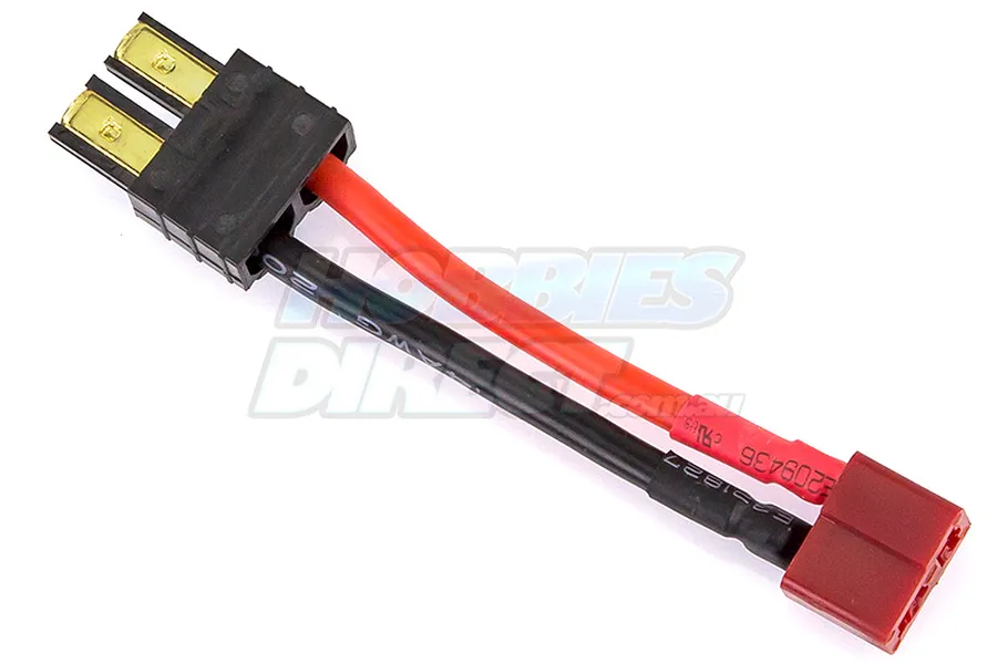 Hobbies Direct Male Traxxas to Female Deans 12AWG Adapter image 20496