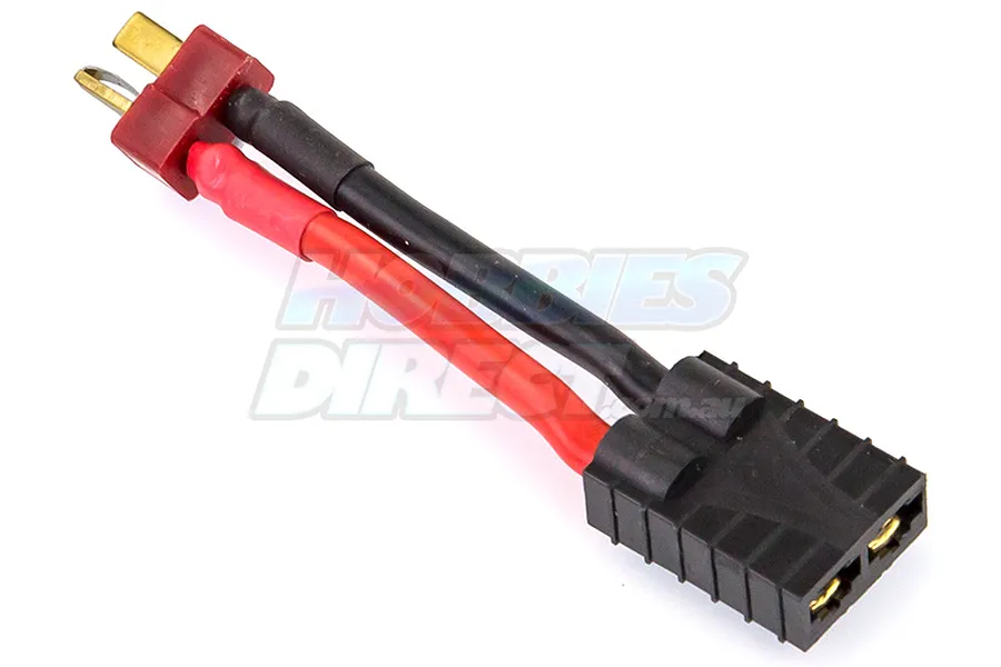 Hobbies Direct Male Deans to Female Traxxas 12AWG Adapter image 20497