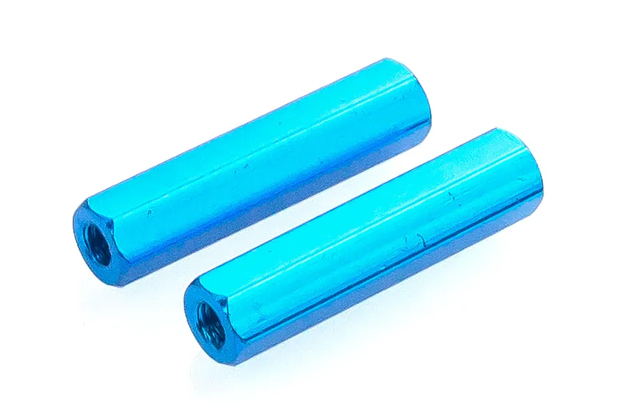 HSP Blue Aluminium Buggy Wing Mount Support 2Pcs image 20550