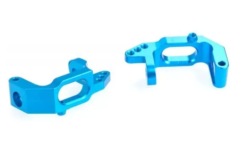 HSP Blue Aluminium Front Hub Carrier 2Pcs image 20580
