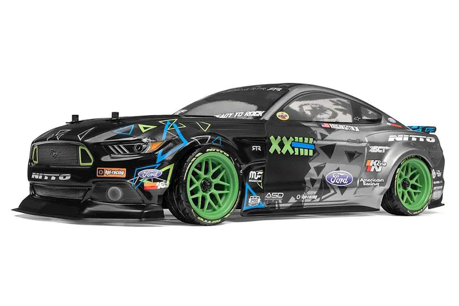 HPI RS4 Sport 3 Vaughn Gittin Jr. 2015 Ford Mustang Spec 5 RC Drift Car Electric 4WD 1/10 Scale RTR image 20597