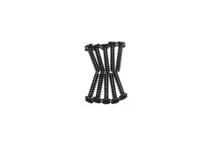 Xinlehong 2x15mm Coarse Thread Countersunk Head Screws 10Pcs image 20688