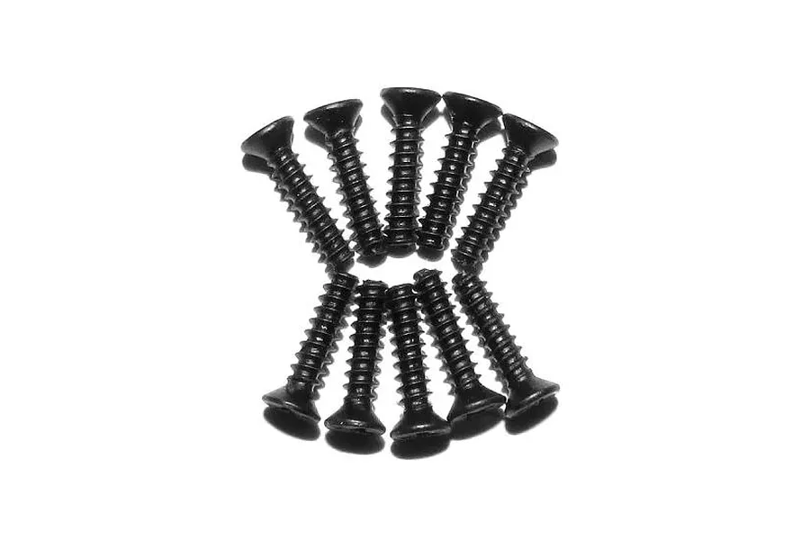 Xinlehong 2.3x10mm Coarse Thread Countersunk Head Screws 10Pcs image 20691