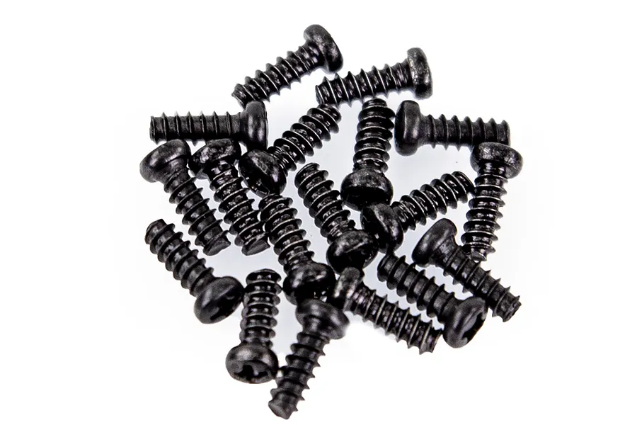 Xinlehong 2.6x7mm Coarse Thread Binder Head Screws 10Pcs image 20695
