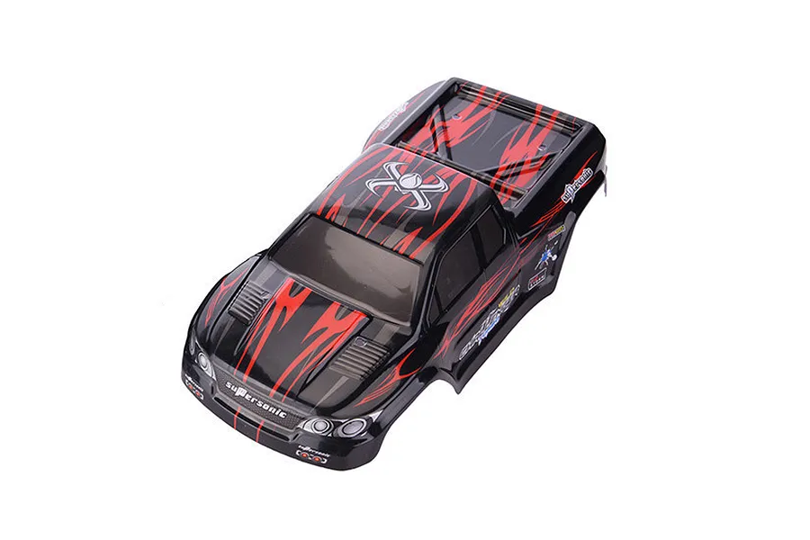 Xinlehong 1/12 Challenger Red Painted Body Shell image 20705