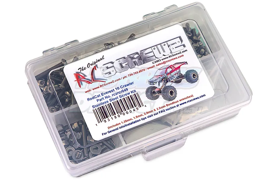 RC Screwz HSP Pangolin Complete Stainless Screw Kit image 1