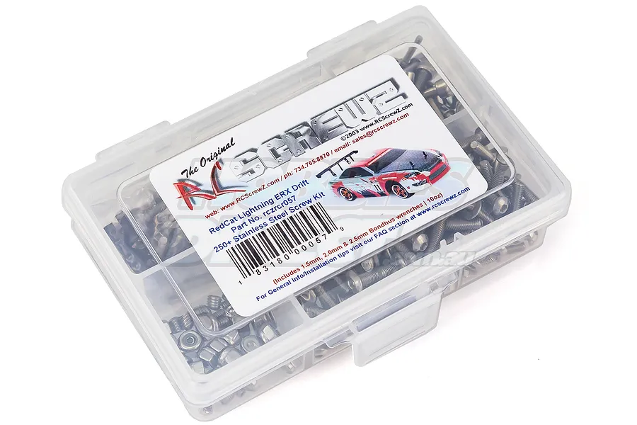 RC Screwz HSP Flying Fish/Swift/Ocelot Complete Stainless Screw Kit image 1