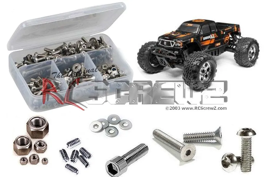 RC Screwz HPI Savage XL Flux Complete Stainless Screw Kit image 20728