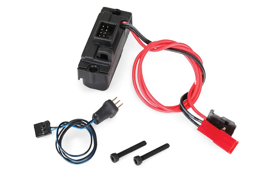 Traxxas TRX-4 LED Light Power Supply Regulated, (3V, 0.5-amp) 3-in-1 Wire Harness image 20779