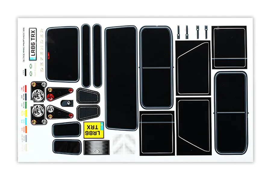 Traxxas TRX-4 Land Rover Defender Decal Sheets image 20830
