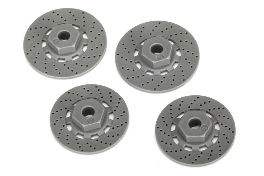 Traxxas Ford GT 32mm &amp;amp; 35mm Brake Disc Wheel Hex Set image 20847
