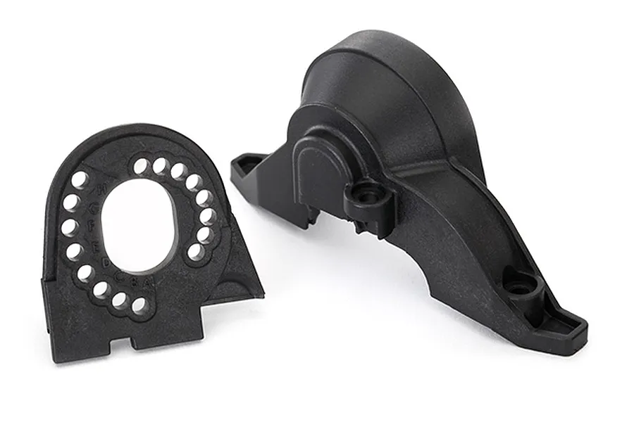 Traxxas TRX-4 Motor Plate &amp;amp; Gear Cover Set image 20859