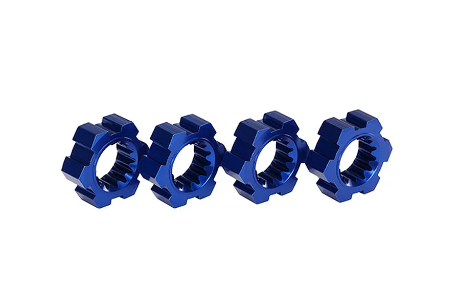 Traxxas Blue Aluminium X-Maxx 24mm Wheel Hex image 20889