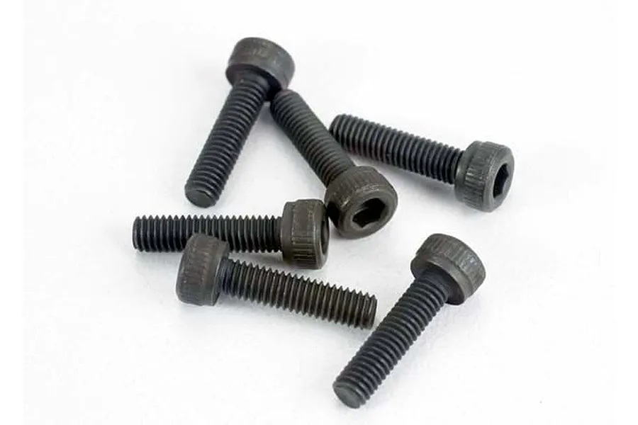 Traxxas 3x12mm Fine Thread Cap Head Screws 6Pcs image 20891