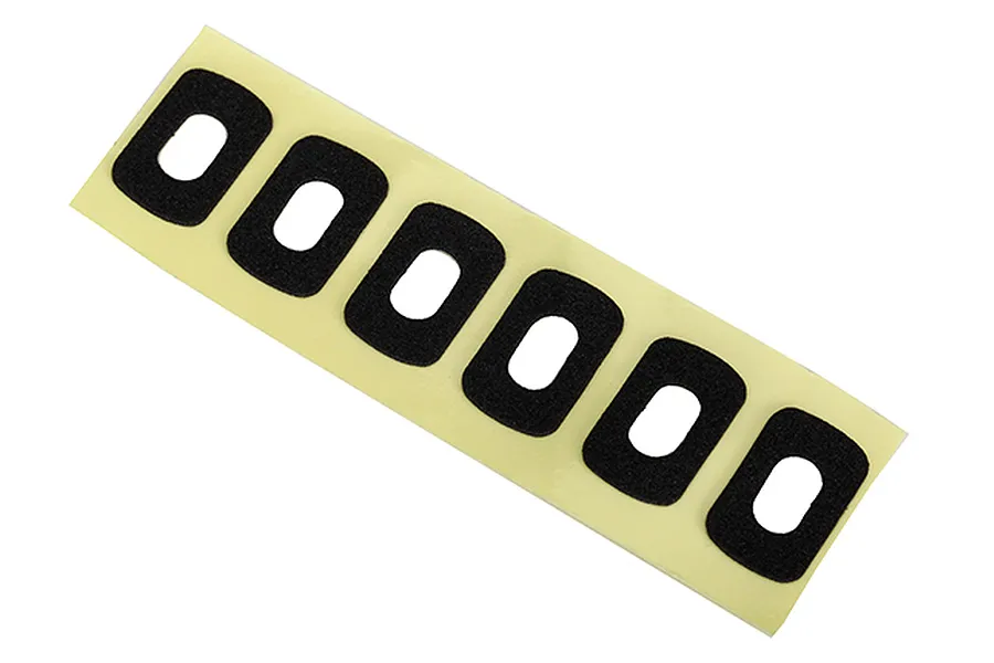 Traxxas 4-Tec 2.0 Foam Adhesive Body Washers 6Pcs image 20893