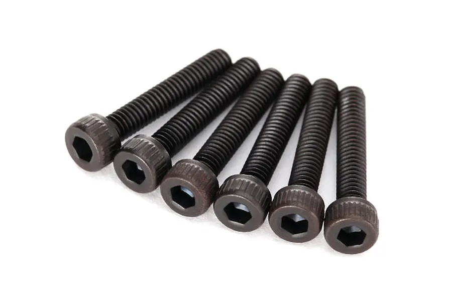Traxxas 2.5x14mm Fine Thread Cap Head Screws 6Pcs image 20901
