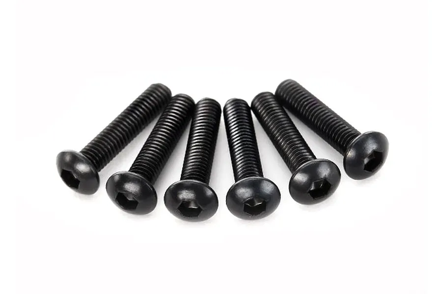Traxxas 3x14mm Fine Thread Button Head Screws 6Pcs image 20902