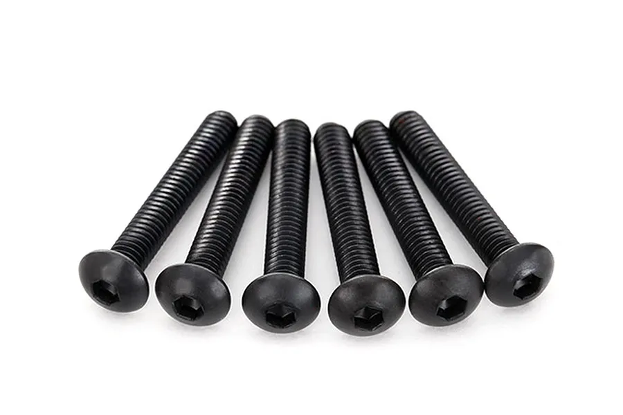 Traxxas 4x25mm Fine Thread Button Head Screws 6Pcs image 20904