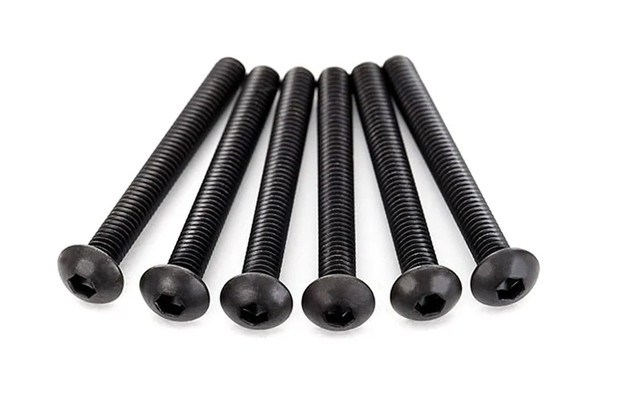 Traxxas 4x35mm Fine Thread Button Head Screws 6Pcs image 20906