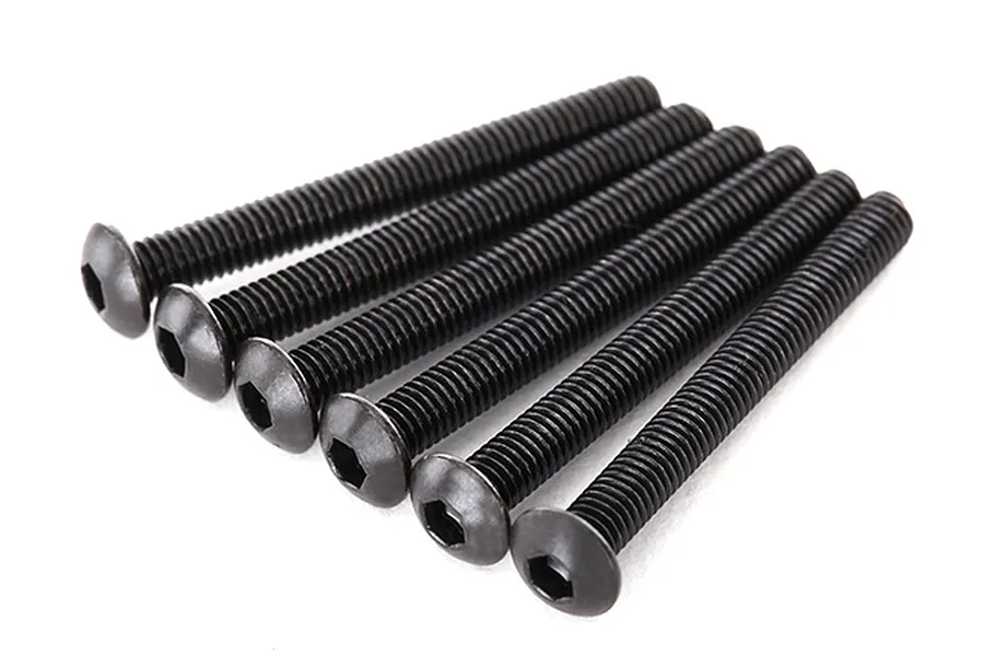 Traxxas 3x27mm Fine Thread Button Head Screws 6Pcs image 20907