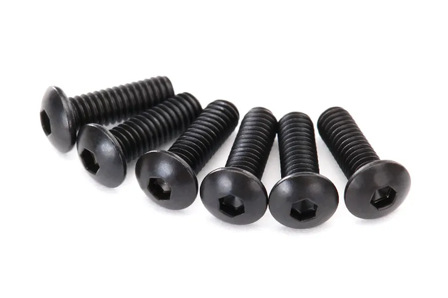 Traxxas 2.5x8mm Fine Thread Button Head Screws 6Pcs image 20908