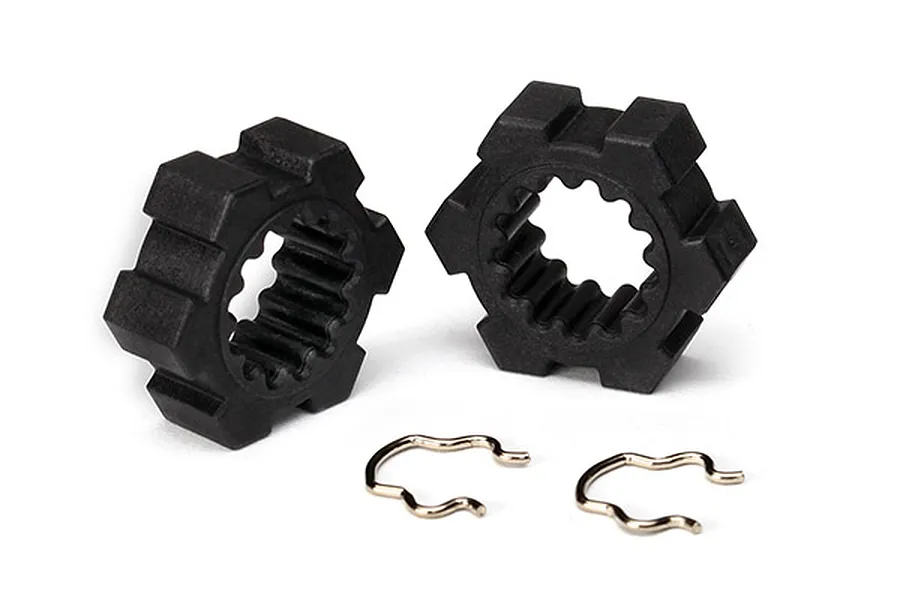Traxxas X-Maxx 24mm Wheel Hex 2Pcs w/ Clips image 20922