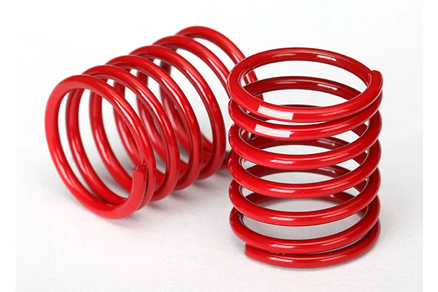 Traxxas 4-Tec 2.0 Red (White Stripe 2.8 Rate) Shock Springs 2Pcs image 20935