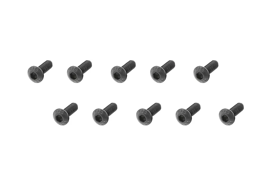 ARRMA 3x8mm Fine Thread Button Head Screws 10Pcs image 20953