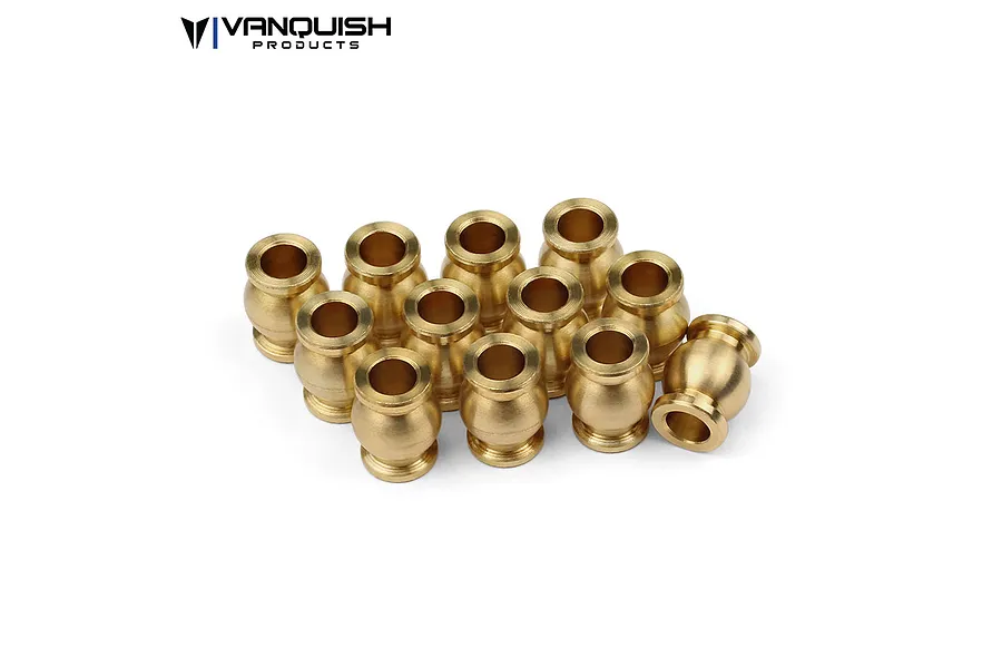 Vanquish 6mm Brass Pivot Balls 12Pcs image 20987