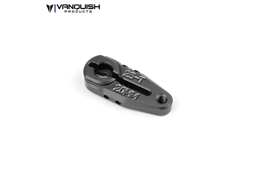 Vanquish Grey Aluminium 25T 20mm Servo Horn image 20988