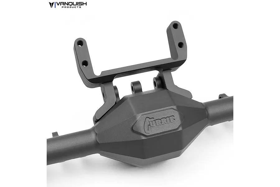 Vanquish Silver Aluminium SCX10 II Currie F9 Servo Mount Kit image 3