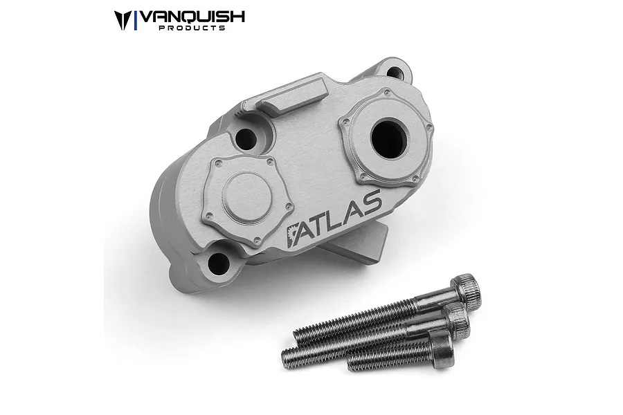 Vanquish Silver Aluminium SCX10 II Atlas Transfer Case image 21012