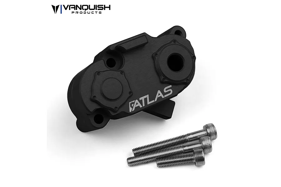 Vanquish Black Aluminium SCX10 II Atlas Transfer Case image 21013