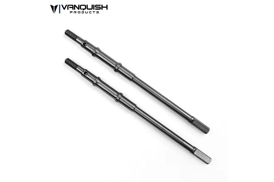 Vanquish Chromoly Rear AR44 Solid Axle Drive Shaft 2Pcs image 21014
