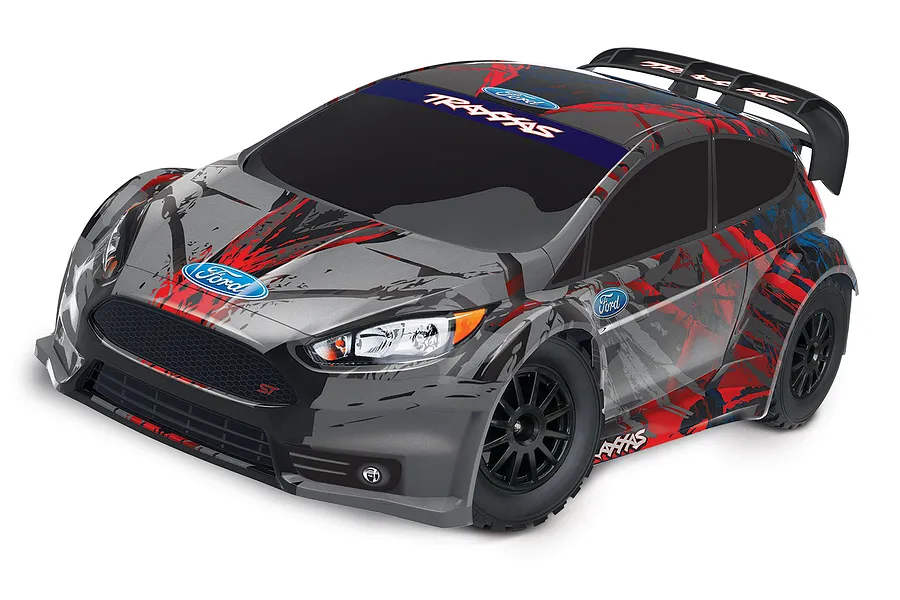 Traxxas Ford Fiesta ST Rally RC Car Electric 4WD 1/10 Scale RTR image 21033