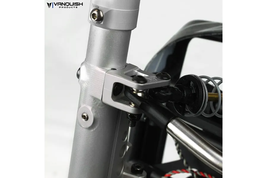 Vanquish Black Aluminium AR60 Lower Link/Shock Mounts 2Pcs image 3