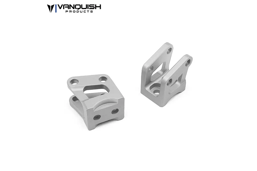 Vanquish Silver Aluminium AR60 Lower Link/Shock Mounts 2Pcs image 21089