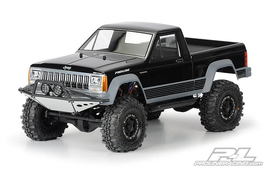 Pro-Line 1/10 Jeep Comanche Full Bed Unpainted Body Shell image 21296