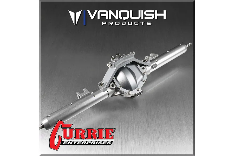 Vanquish Silver Aluminium Wraith/Yeti Rear Solid Centered Pumpkin Currie Differential/Axle Housing image 21472