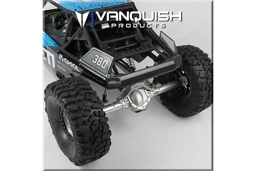 Vanquish Silver Aluminium Wraith/Yeti Rear Solid Centered Pumpkin Currie Differential/Axle Housing image 21476