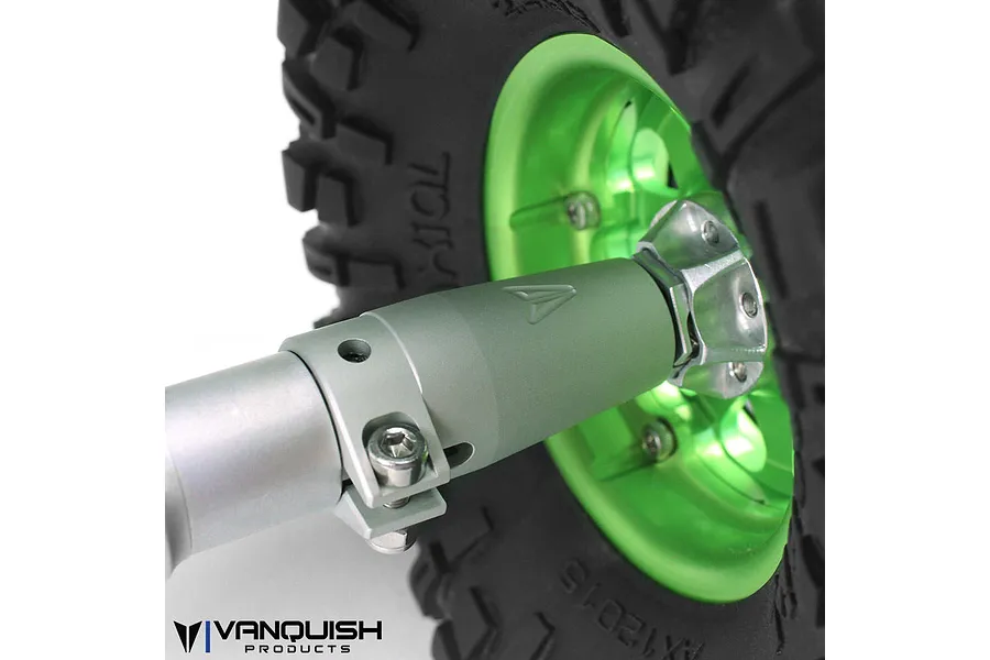 Vanquish Silver Aluminium Wraith/Yeti Axle Clamping Lockouts Set 2Pcs image 21508