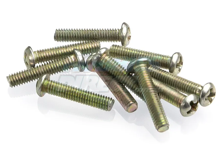 Rovan 2.5x12mm Fine Thread Button Head Screws 10Pcs image 21543