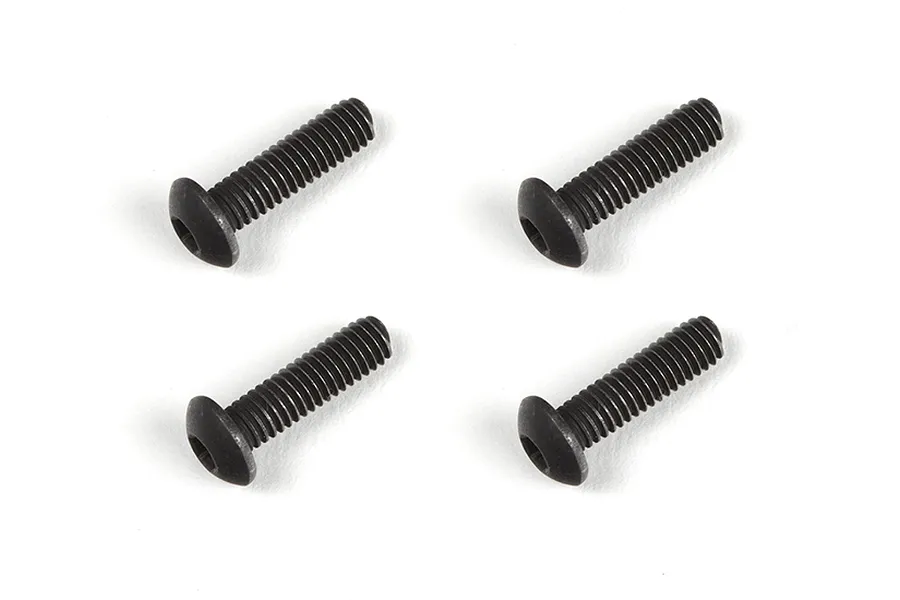 ARRMA 4x14mm Fine Thread Button Head Screws 4Pcs image 21545