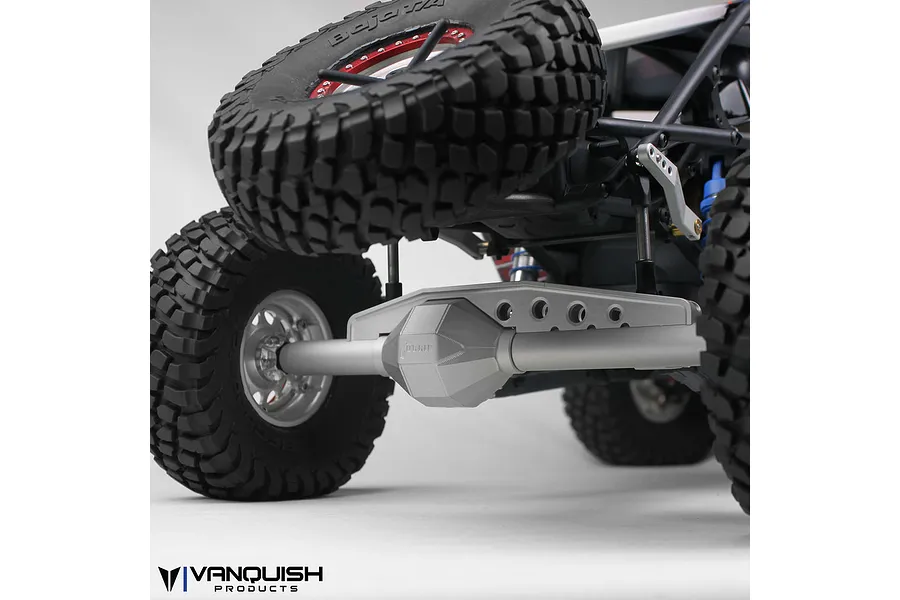 Vanquish Silver Aluminium Wraith/Yeti &amp;amp; RR10 Bomber Rear Currie F9 AR60 Differential/Axle Housing image 21549