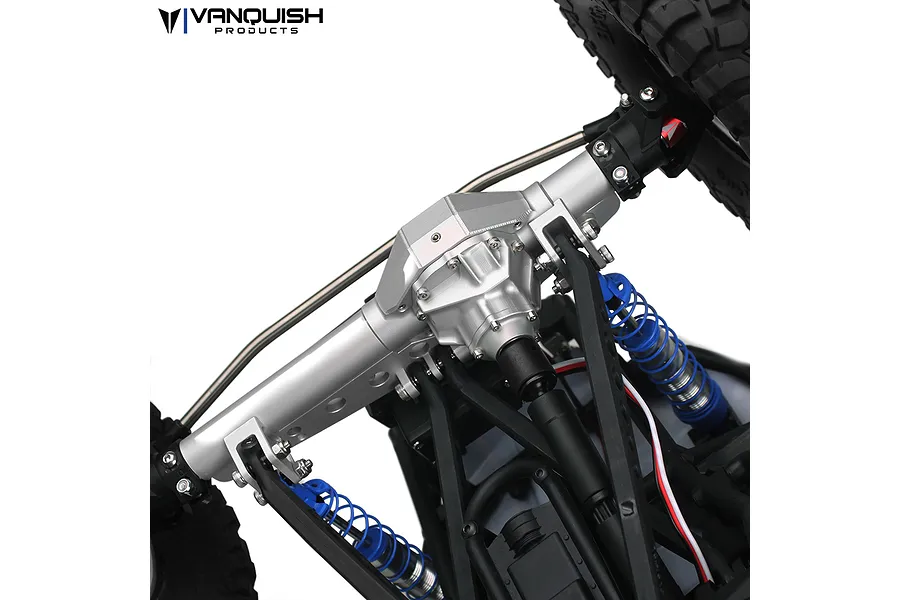 Vanquish Silver Aluminium Wraith/Yeti &amp;amp; RR10 Bomber Front Currie F9 AR60 Differential/Axle Housing image 21553