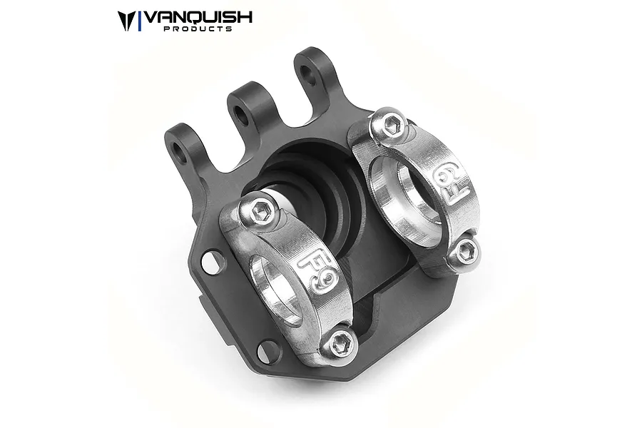 Vanquish Black Aluminium SCX10 II Front Currie F9 Differential/Axle Housing image 21584