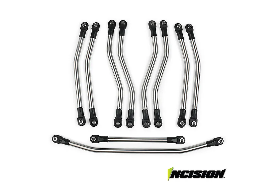 Vanquish 1/4&amp;quot; Stainless Steel Wraith Linkage Upgrade Set 10Pcs image 21610