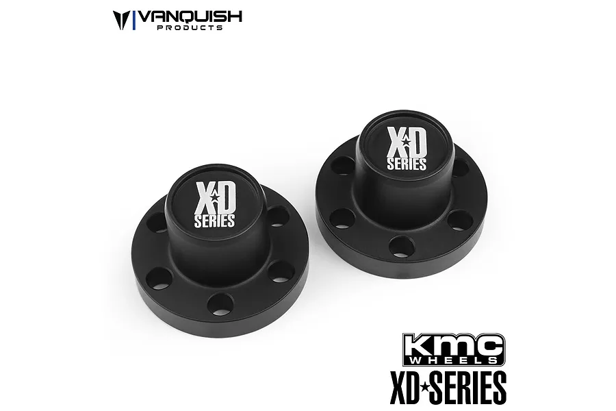 Vanquish Black Aluminium Center Hubs for XD Series Rims 2Pcs image 21682