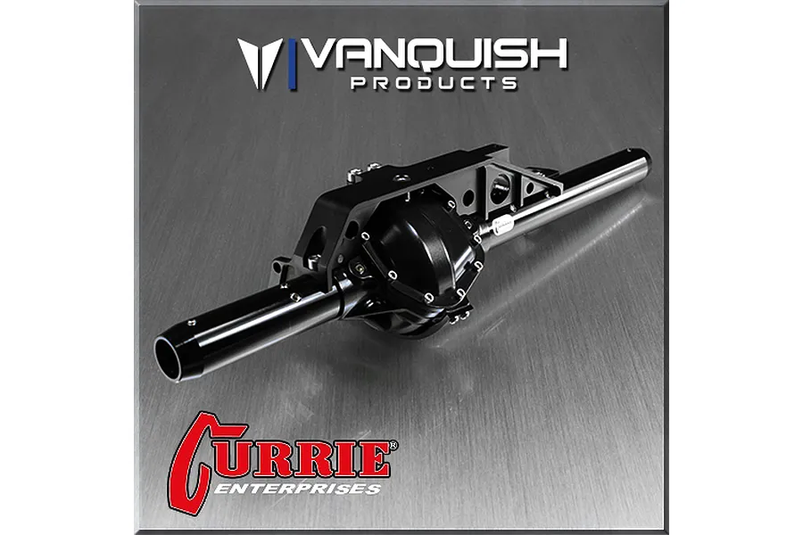 Vanquish Black Aluminium Wraith Rear Solid Currie Differential/Axle Housing image 21690
